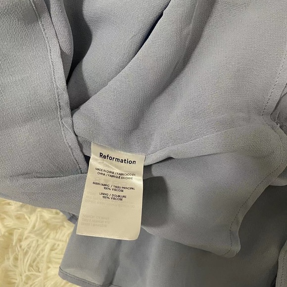 Reformation Emersyn Dress Mineral - Picture 7 of 7